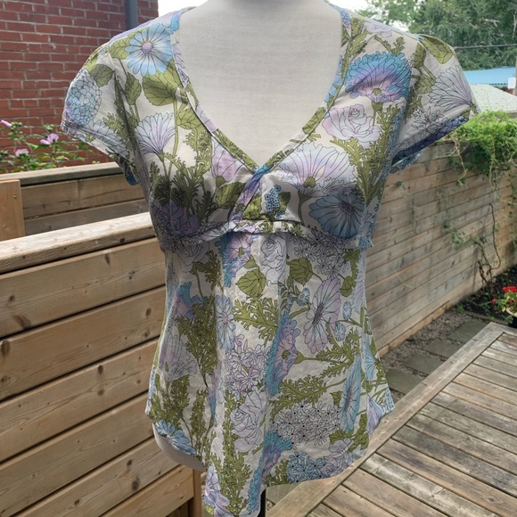 Comrags | Floral Top - Picture 1 of 5